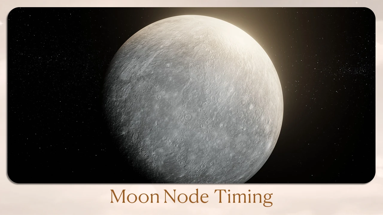 Moon‑Node Timing